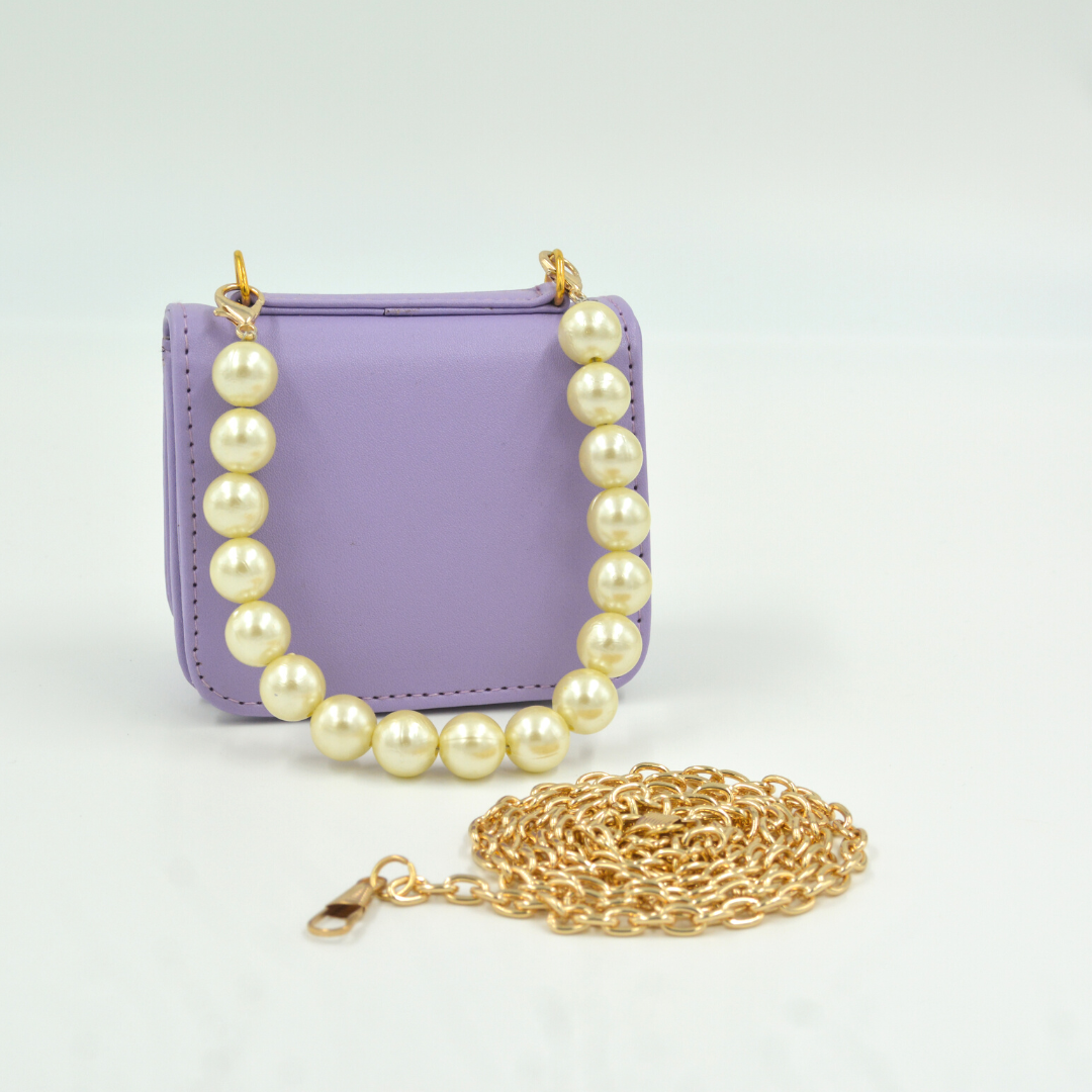 Lavender Monogram Bag