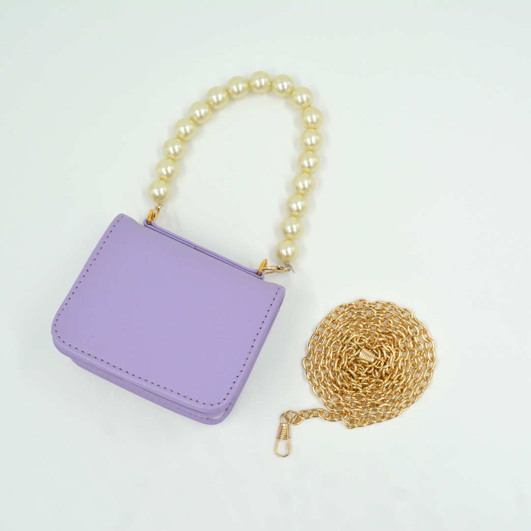 Lavender Monogram Bag