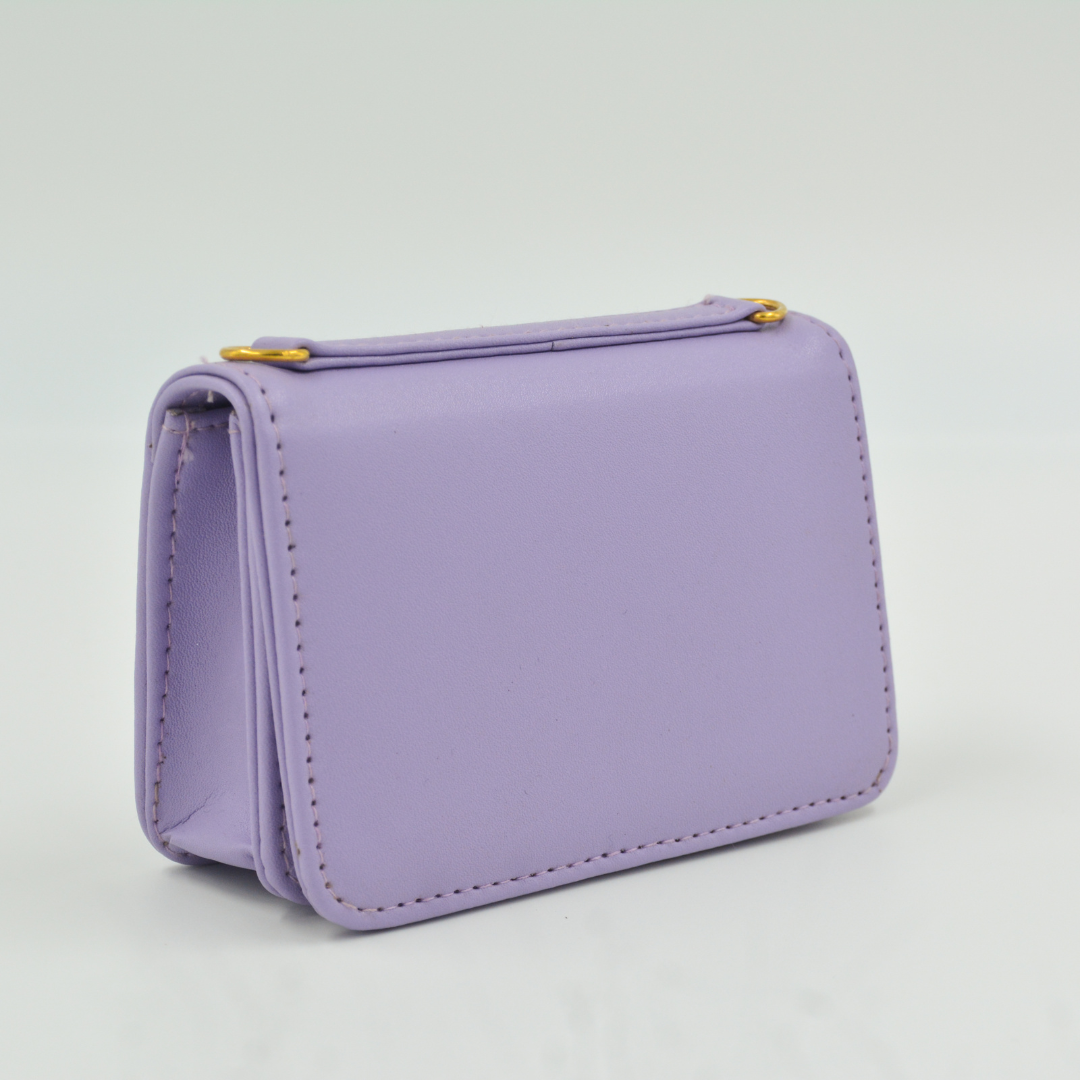 Lavender Monogram Bag