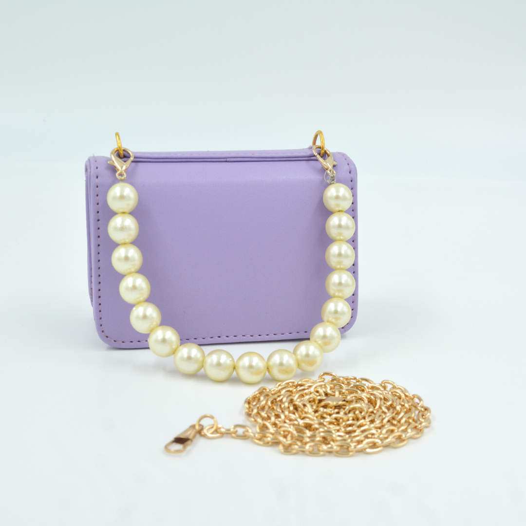 Lavender Monogram Bag