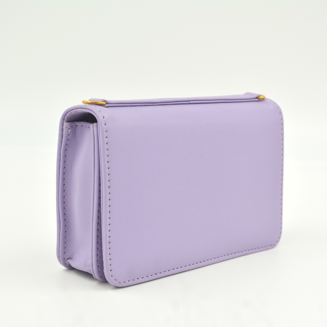 Lavender Monogram Bag