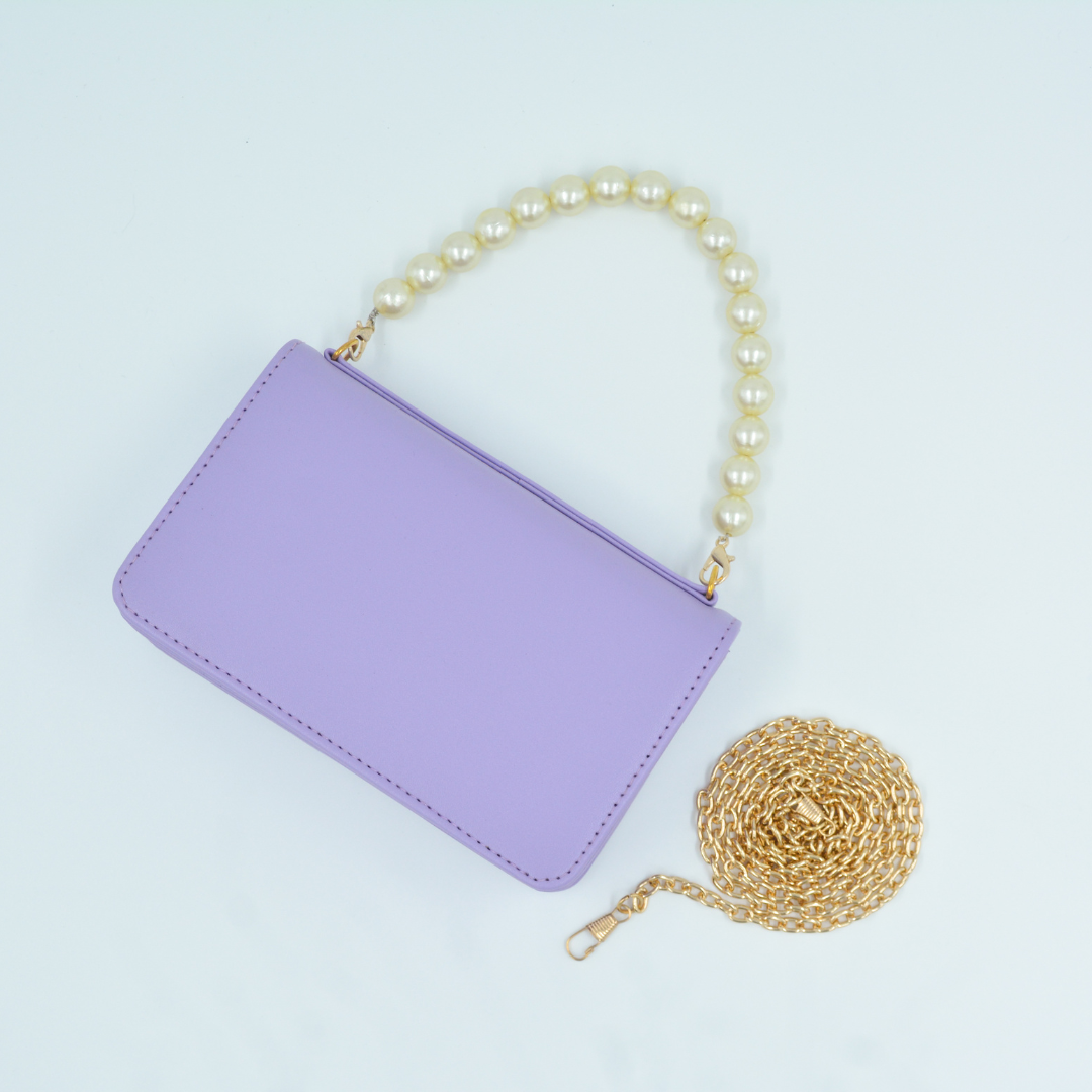 Lavender Monogram Bag