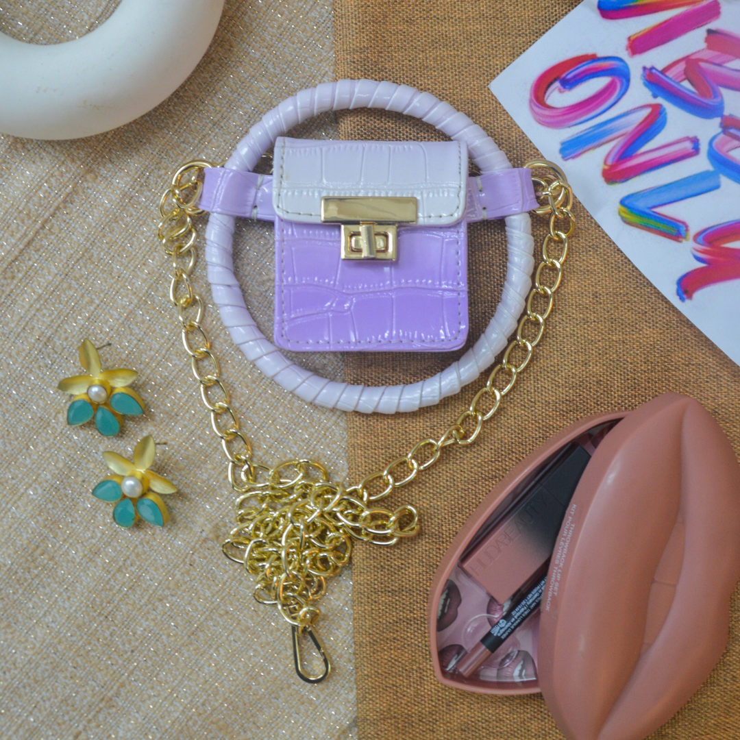 Lavender Ombre Ring Big