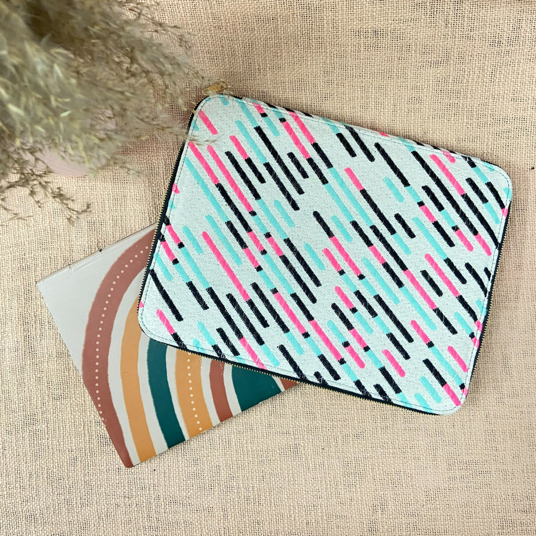 Multi-color Lines Laptop Sleeves