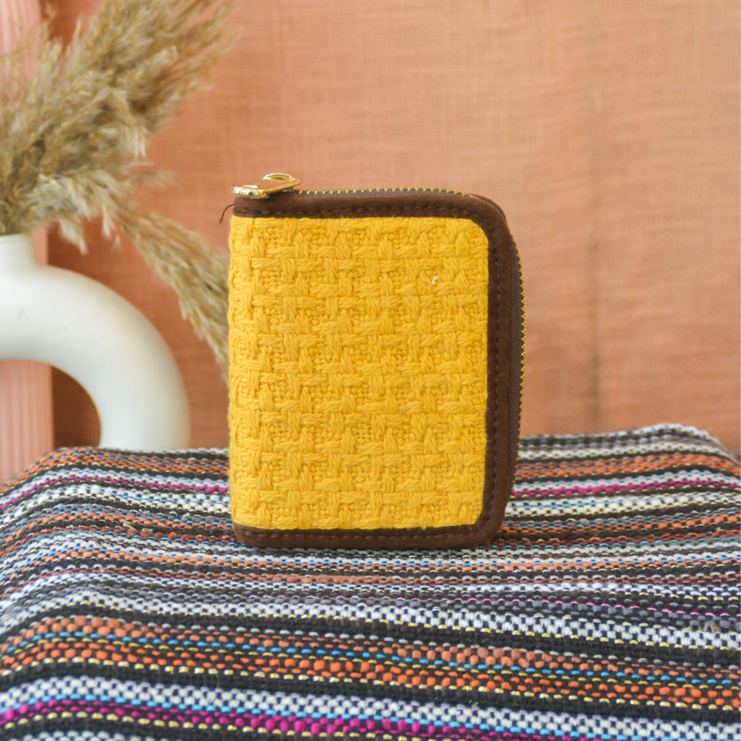 Mustard Yellow Mini Wallet