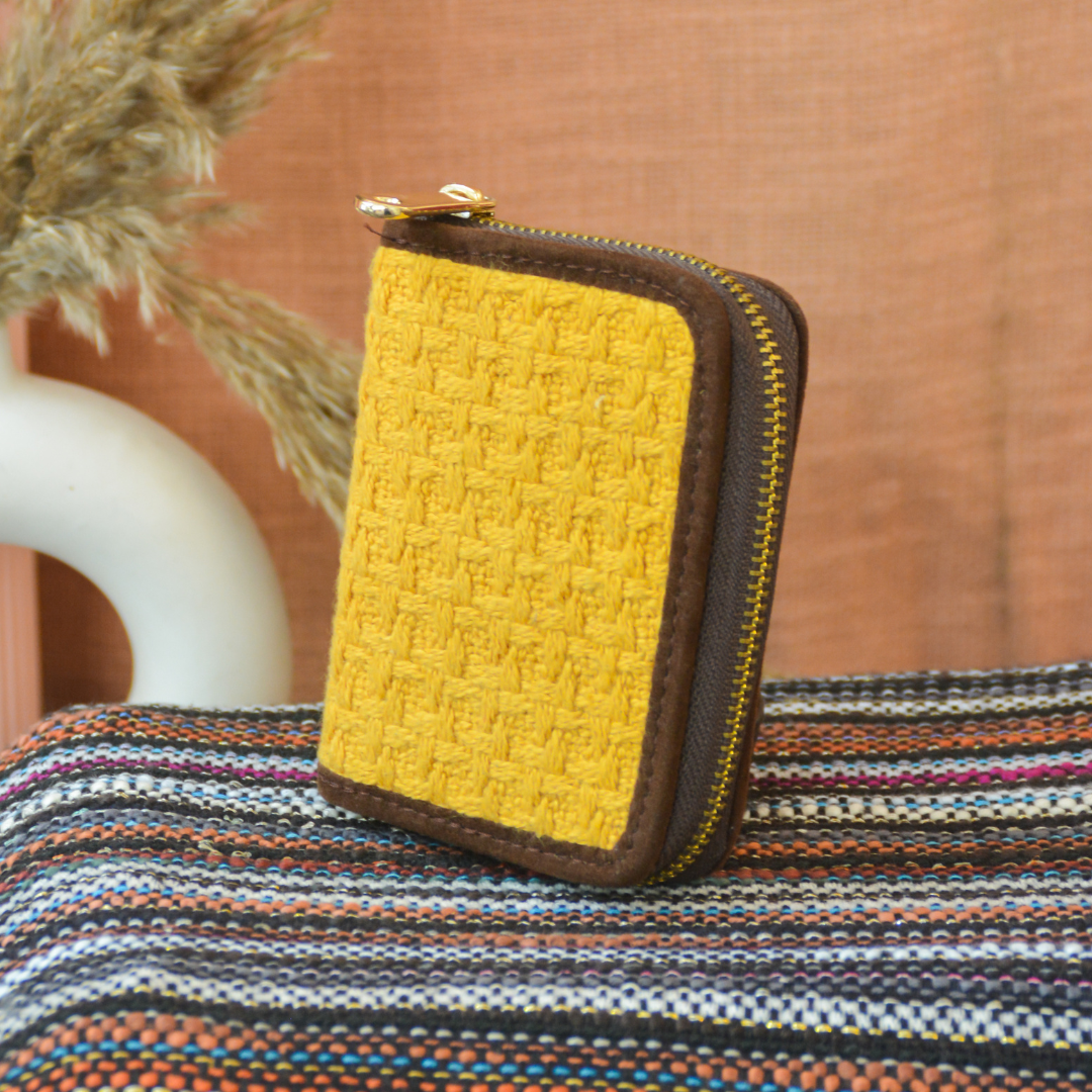 Mustard Yellow Mini Wallet