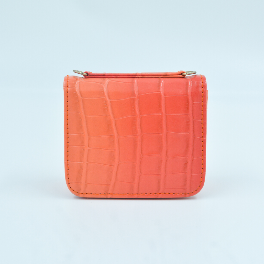 Ombre Orange Monogram Bag