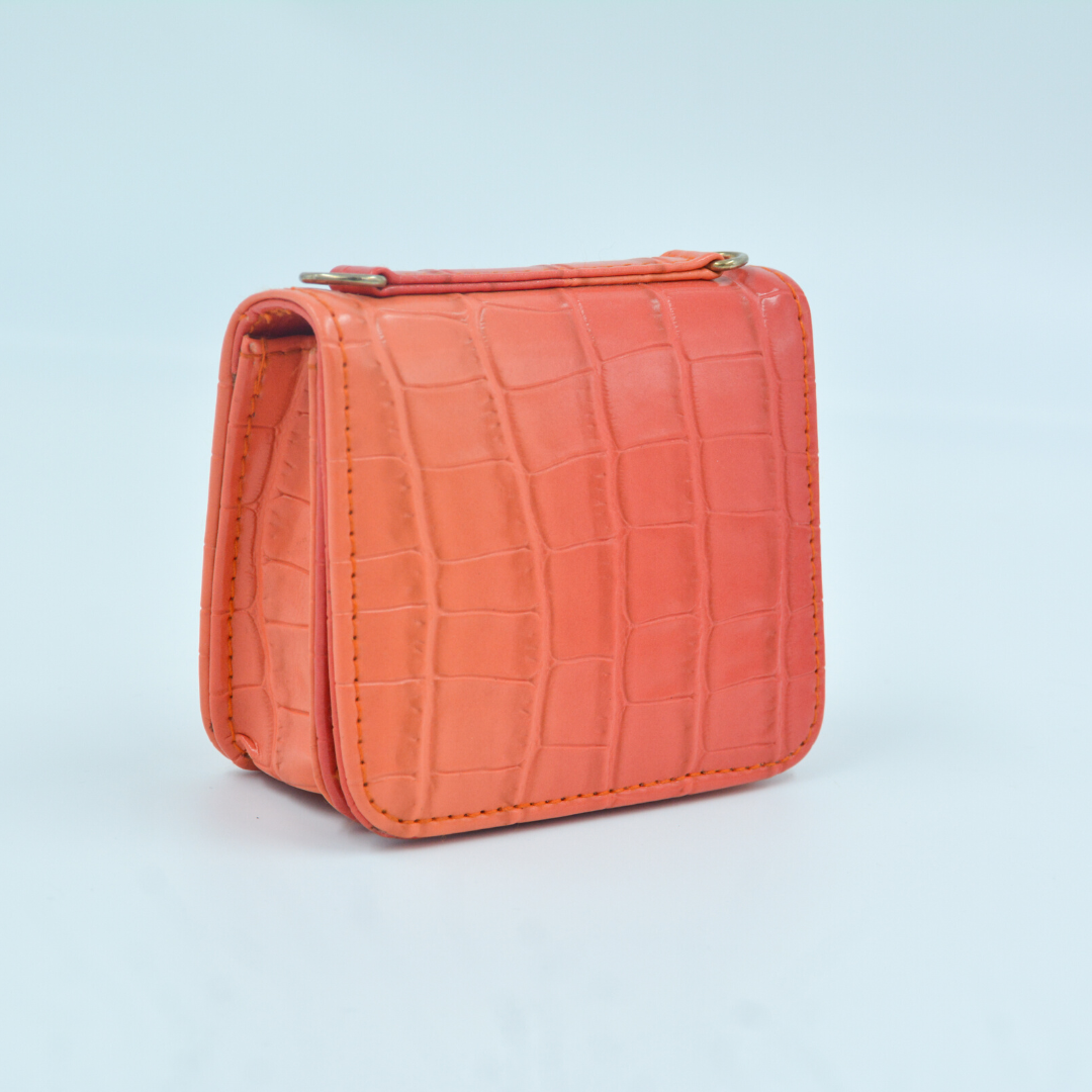 Ombre Orange Monogram Bag