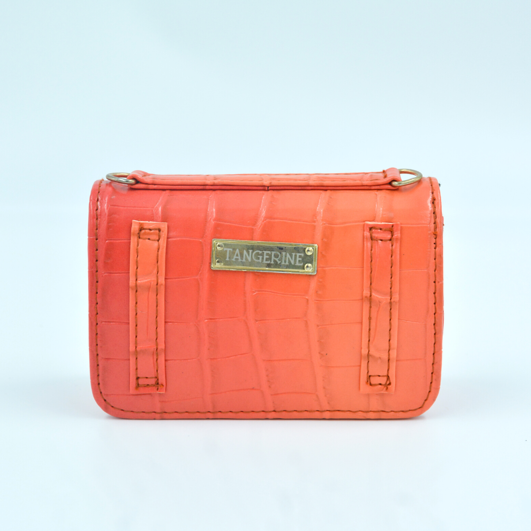 Ombre Orange Monogram Bag
