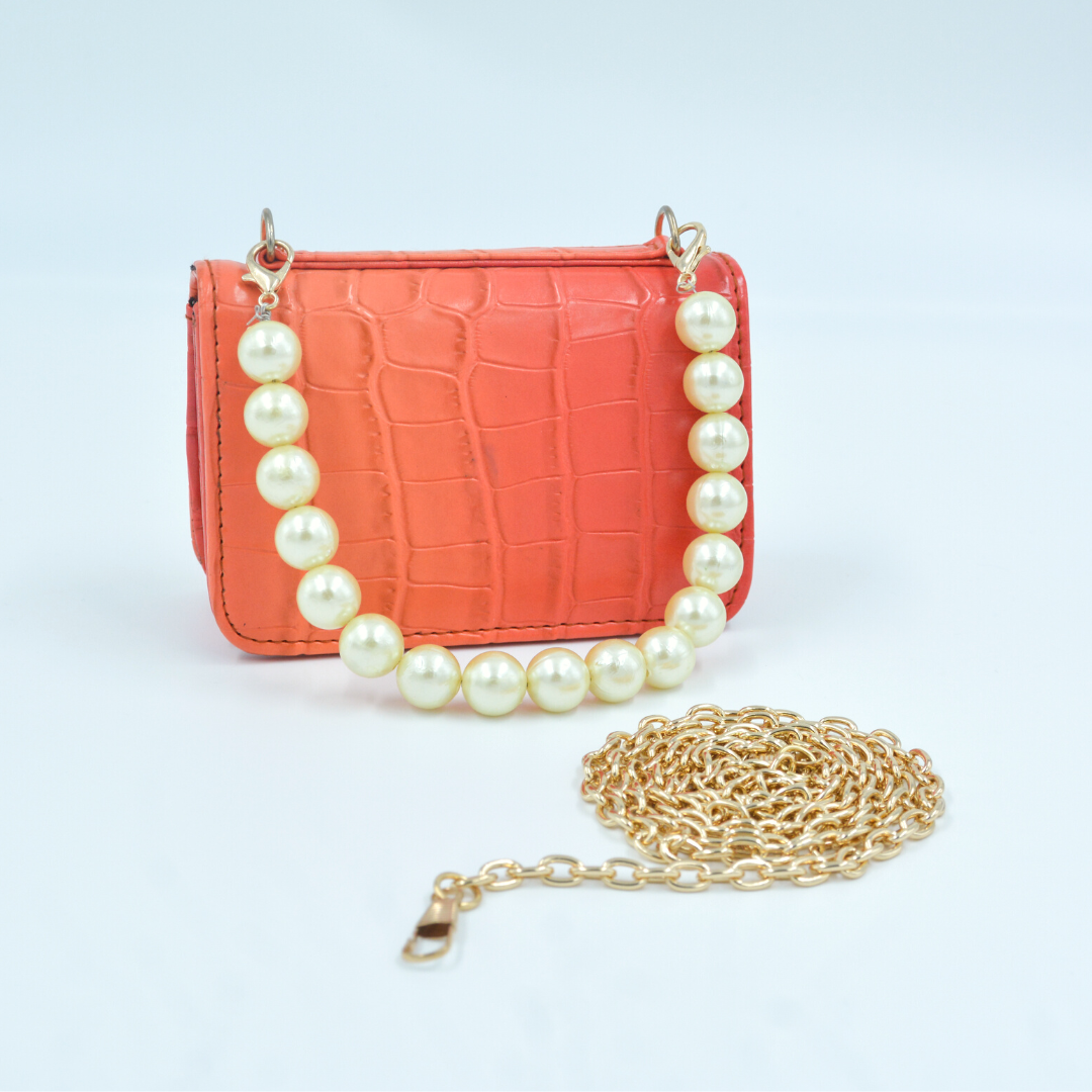 Ombre Orange Monogram Bag