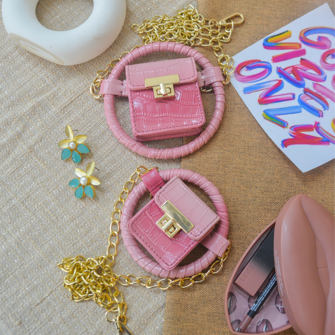 Peach Ombre Ring Small & Big Combo