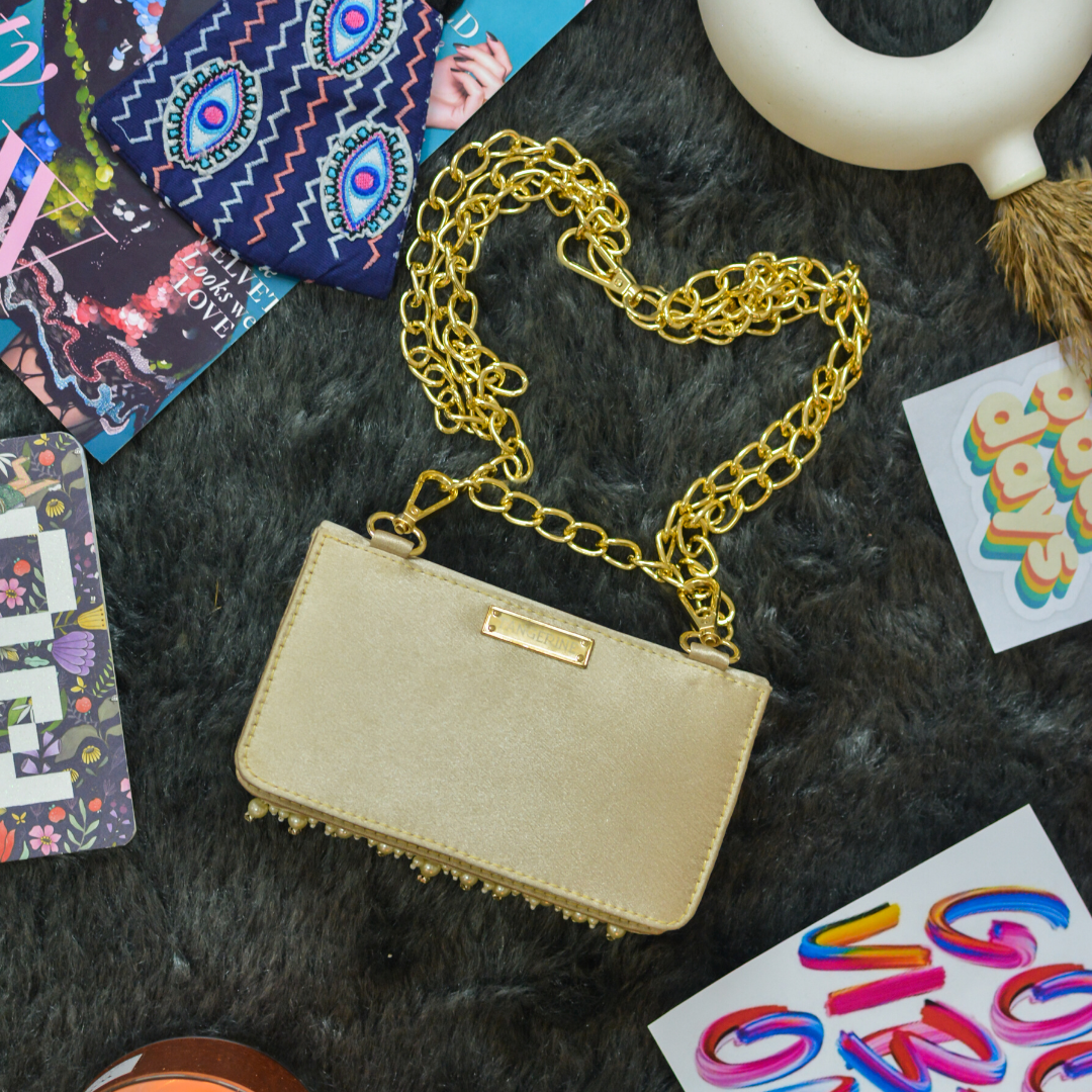 Pearl Cluster Work Waist Bag