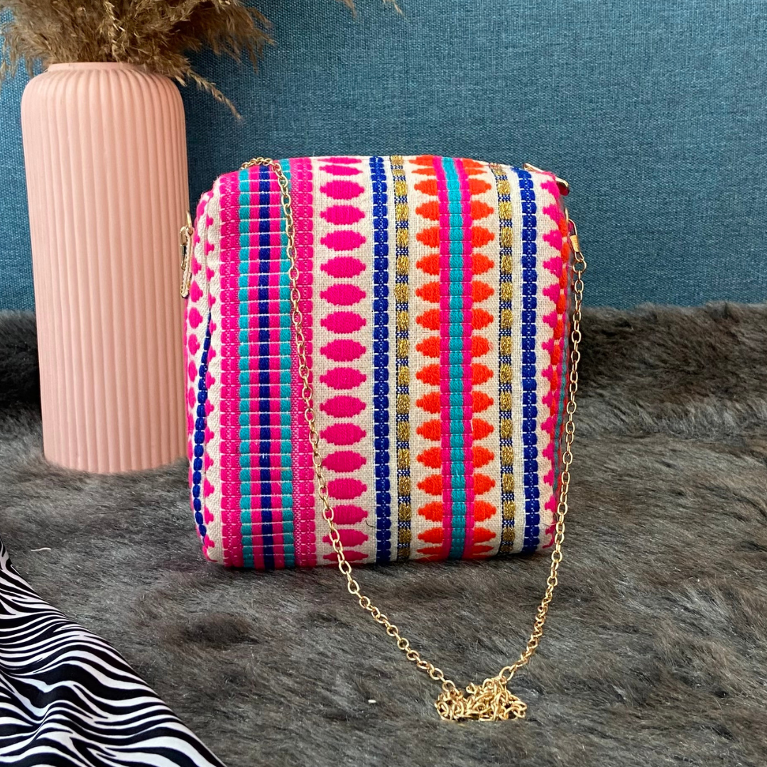 Pink Bullet Sling Pouch