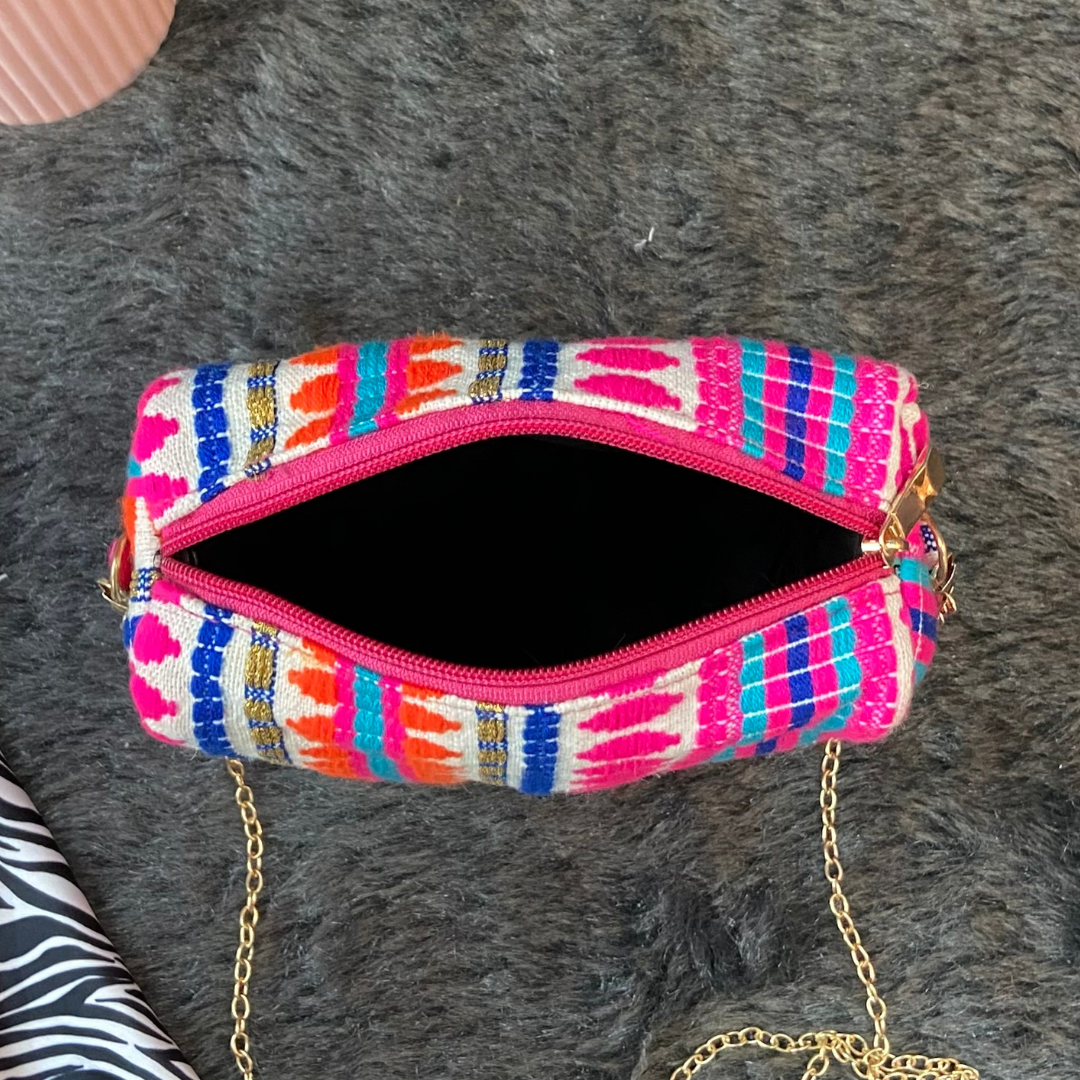 Pink Bullet Sling Pouch