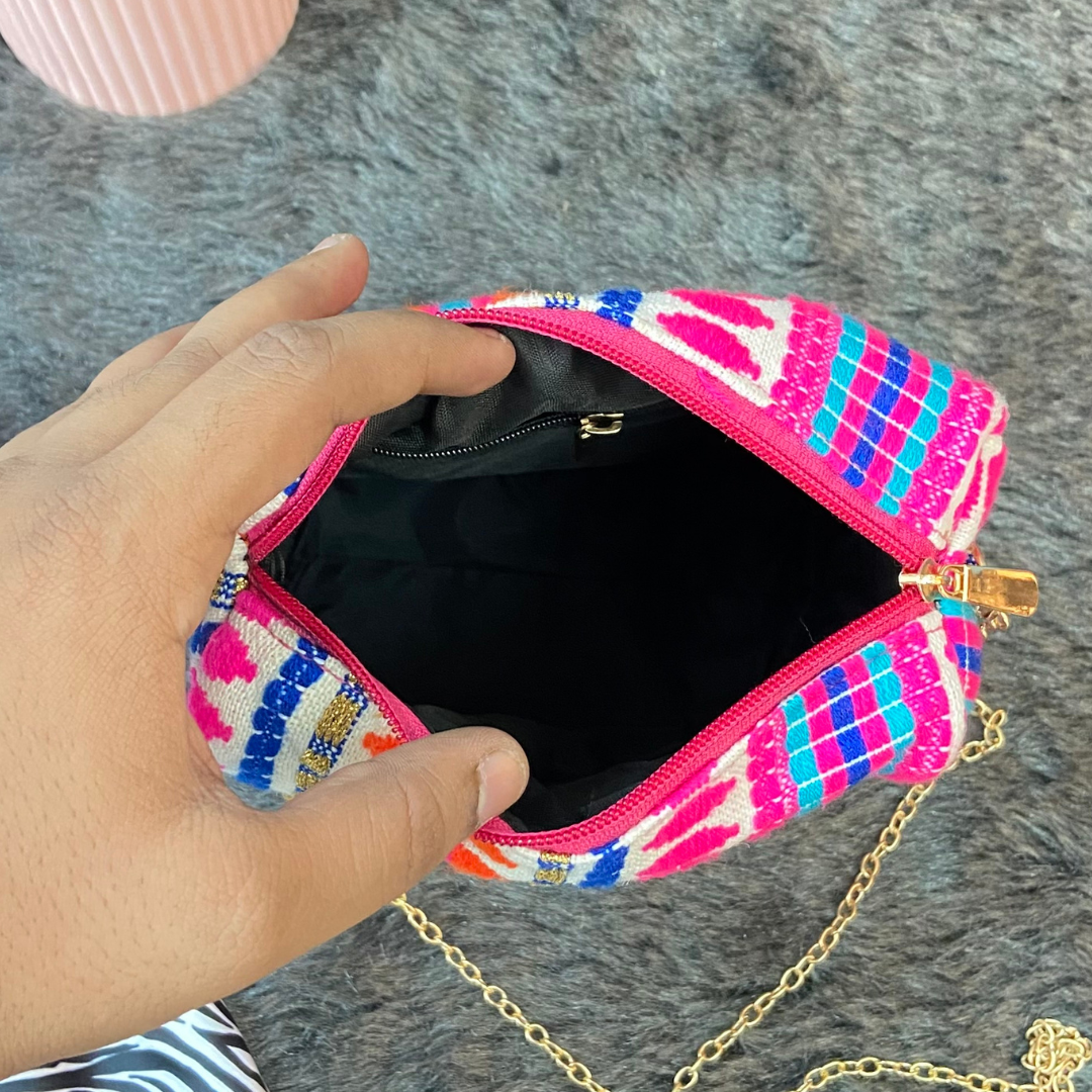 Pink Bullet Sling Pouch