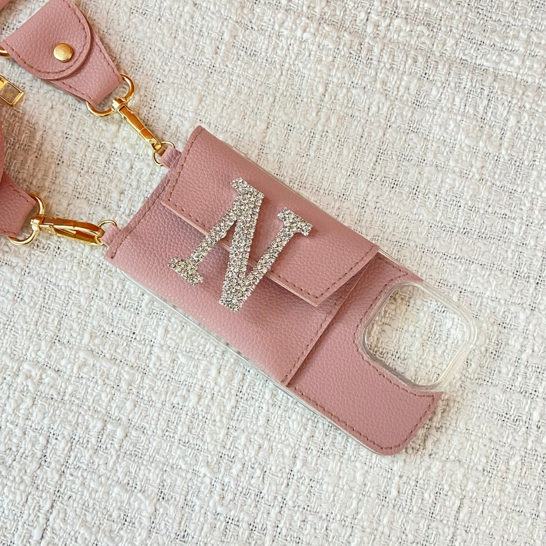 Pink with Purple Pop Pochette Belt with Phone Case