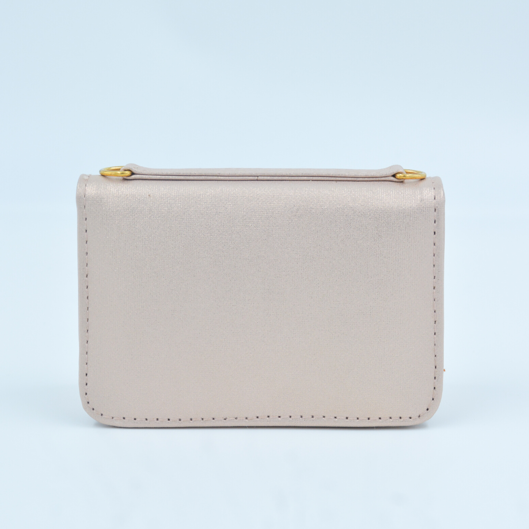 Rosegold Non-Textured Monogram Bag