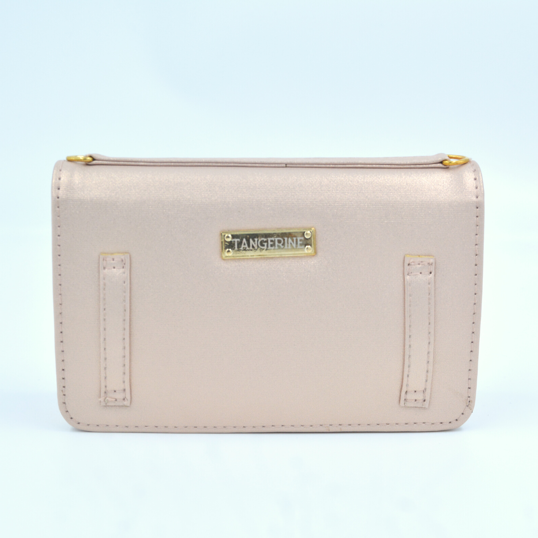 Rosegold Non-Textured Monogram Bag