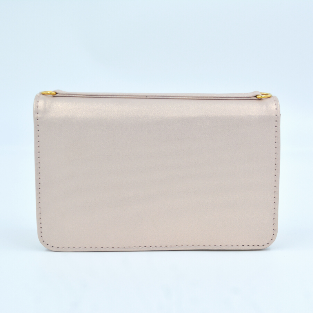 Rosegold Non-Textured Monogram Bag