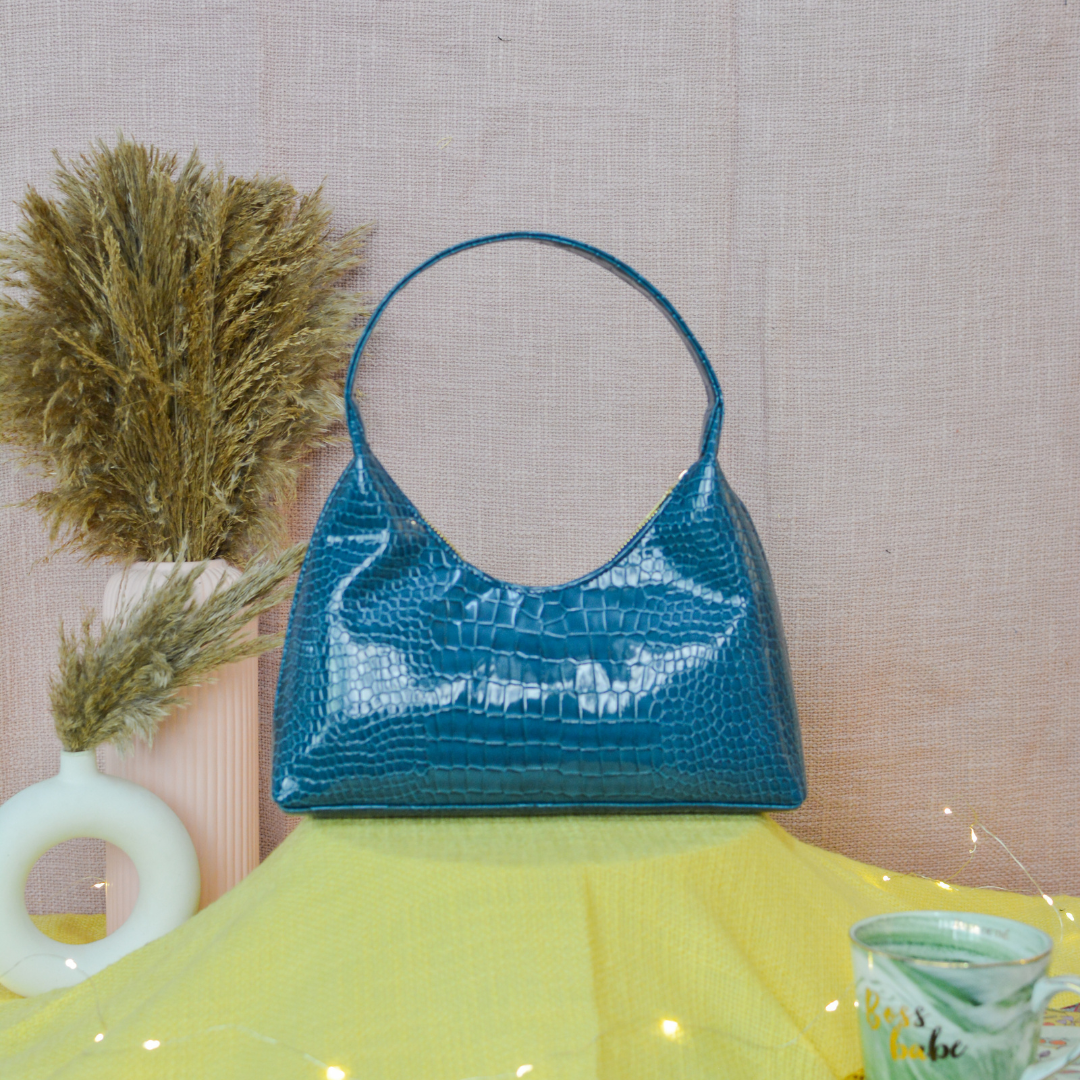 Sea Blue Shoulder Bag