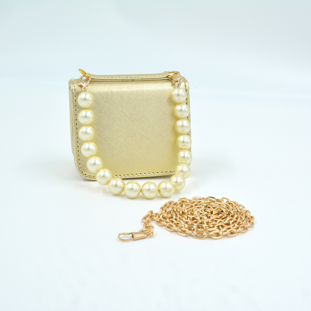 Dark Gold Monogram Bag