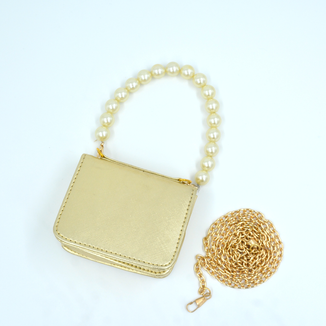 Dark Gold Monogram Bag