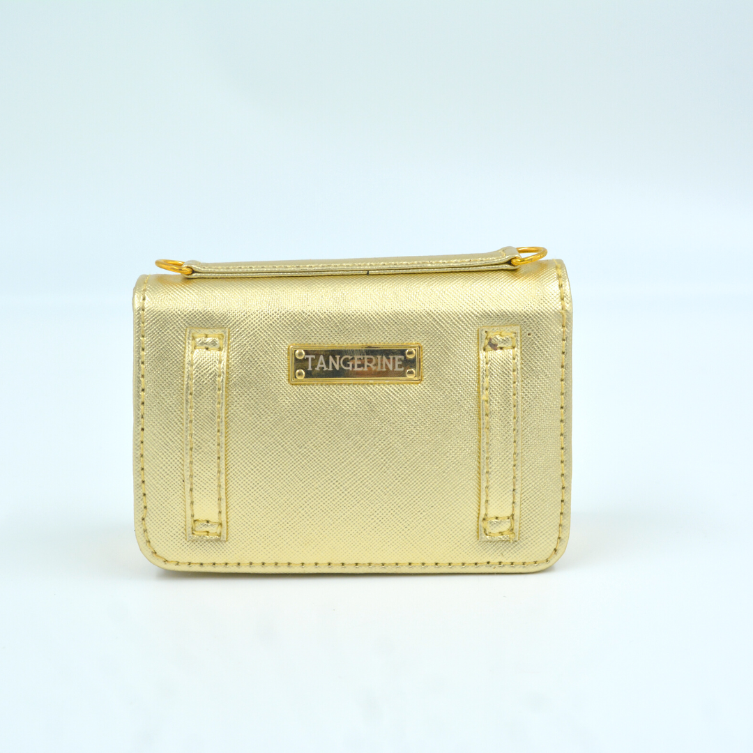 Dark Gold Monogram Bag