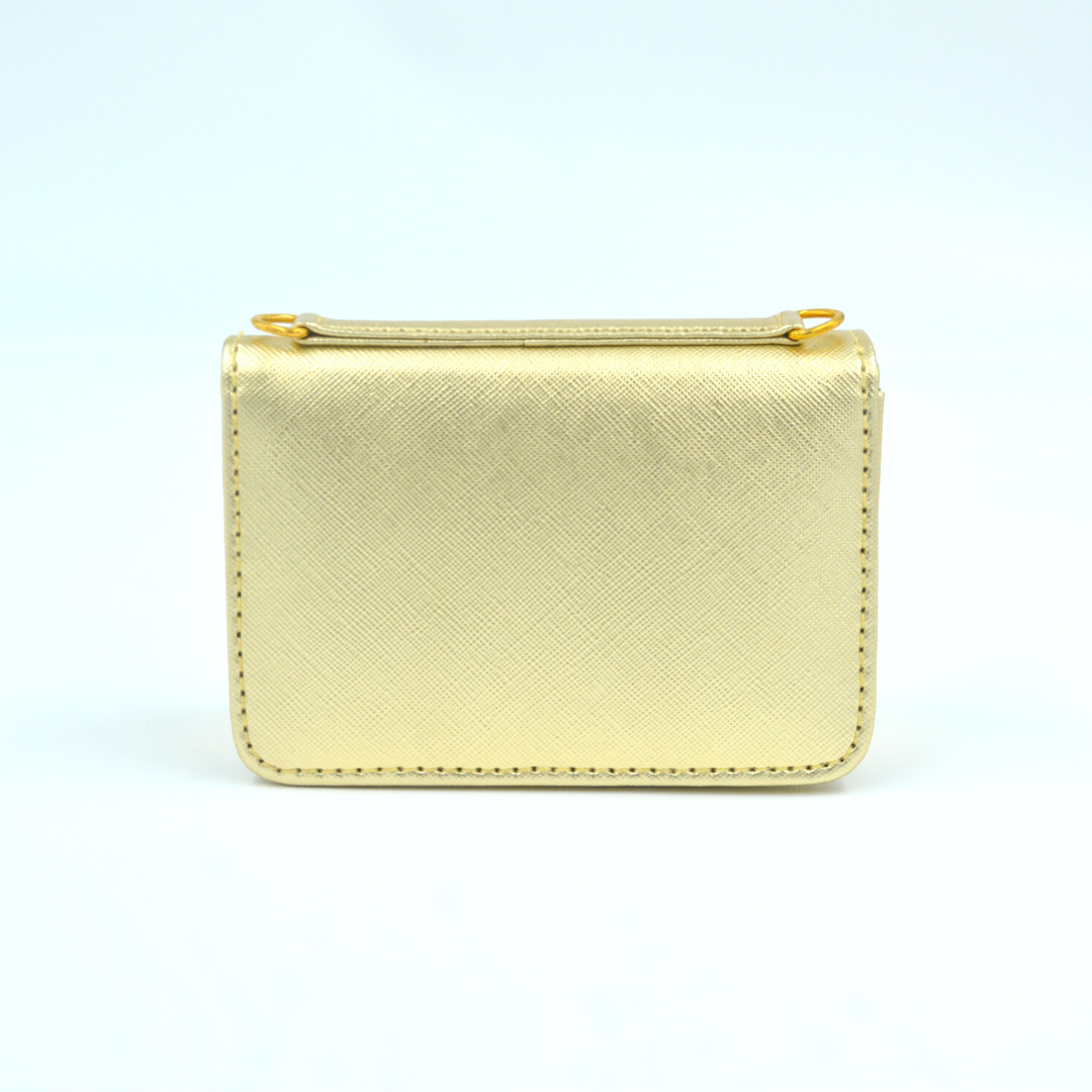 Dark Gold Monogram Bag