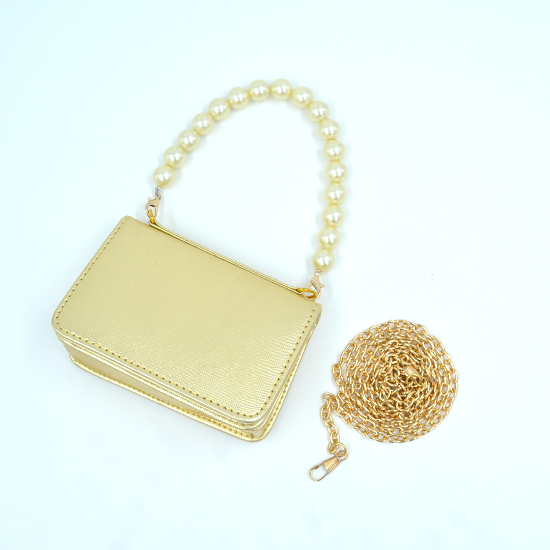 Dark Gold Monogram Bag