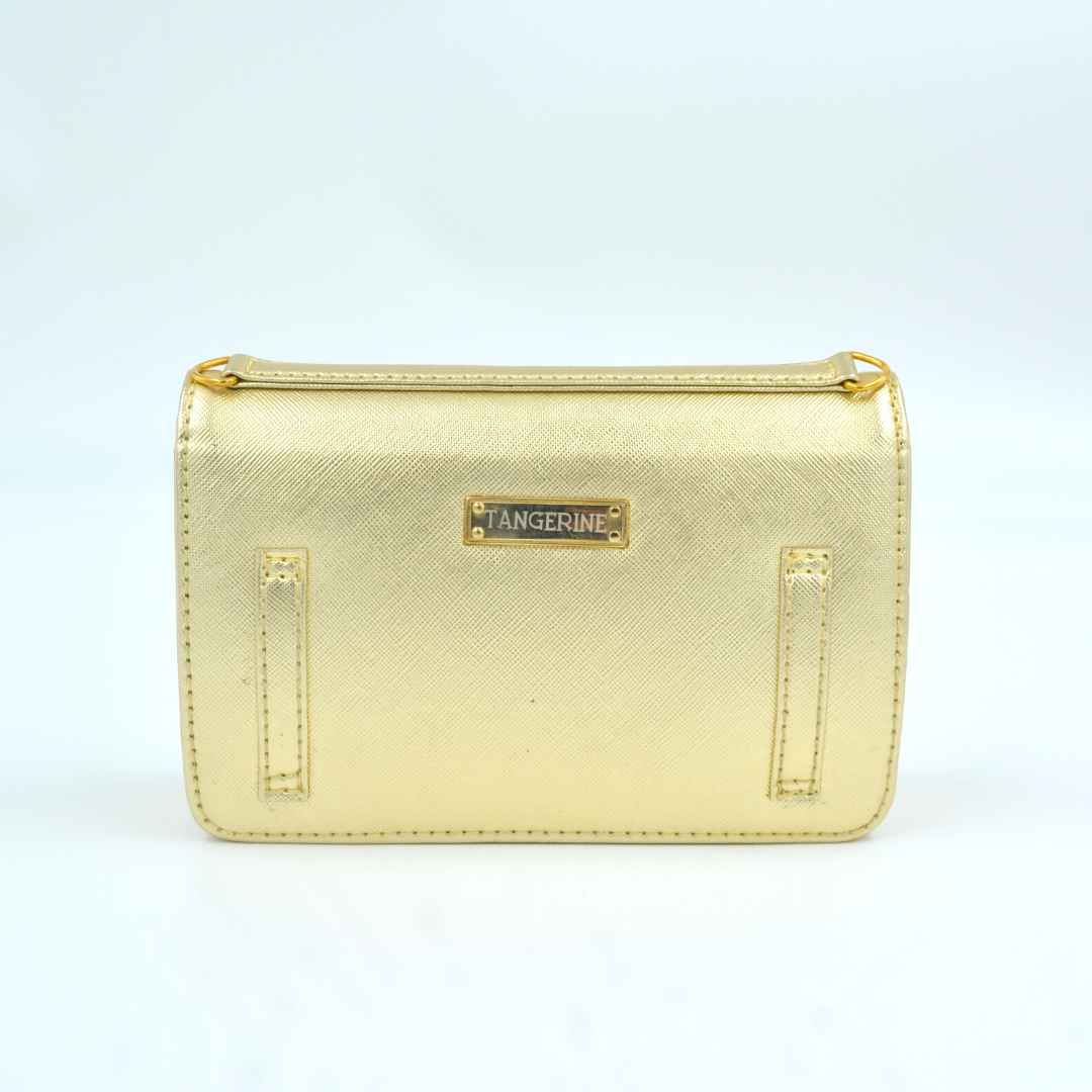 Dark Gold Monogram Bag