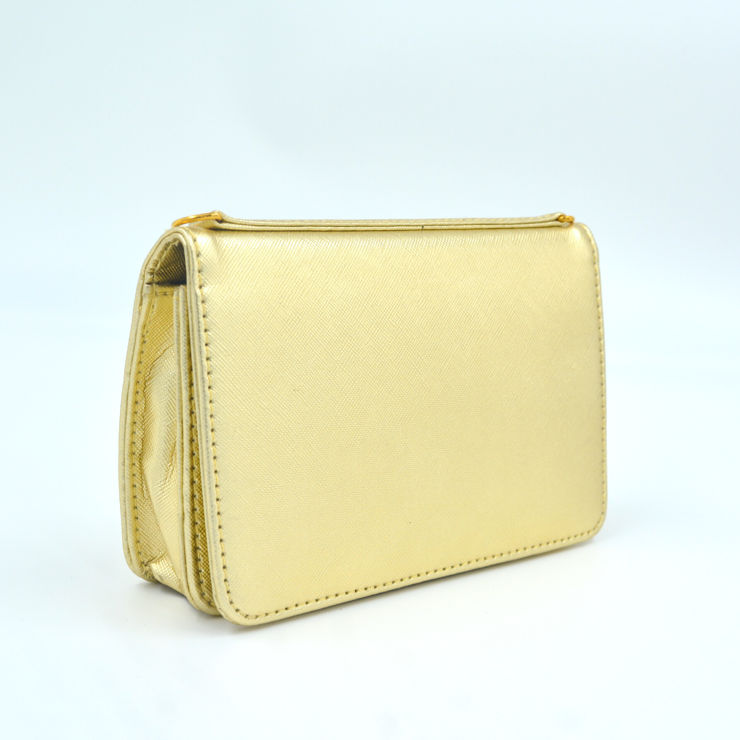 Dark Gold Monogram Bag