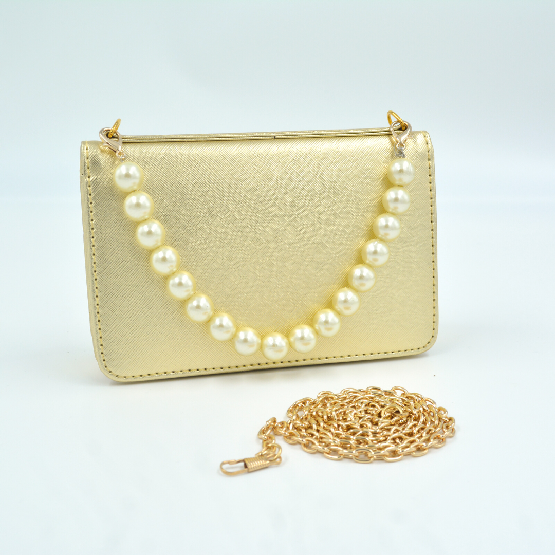 Dark Gold Monogram Bag