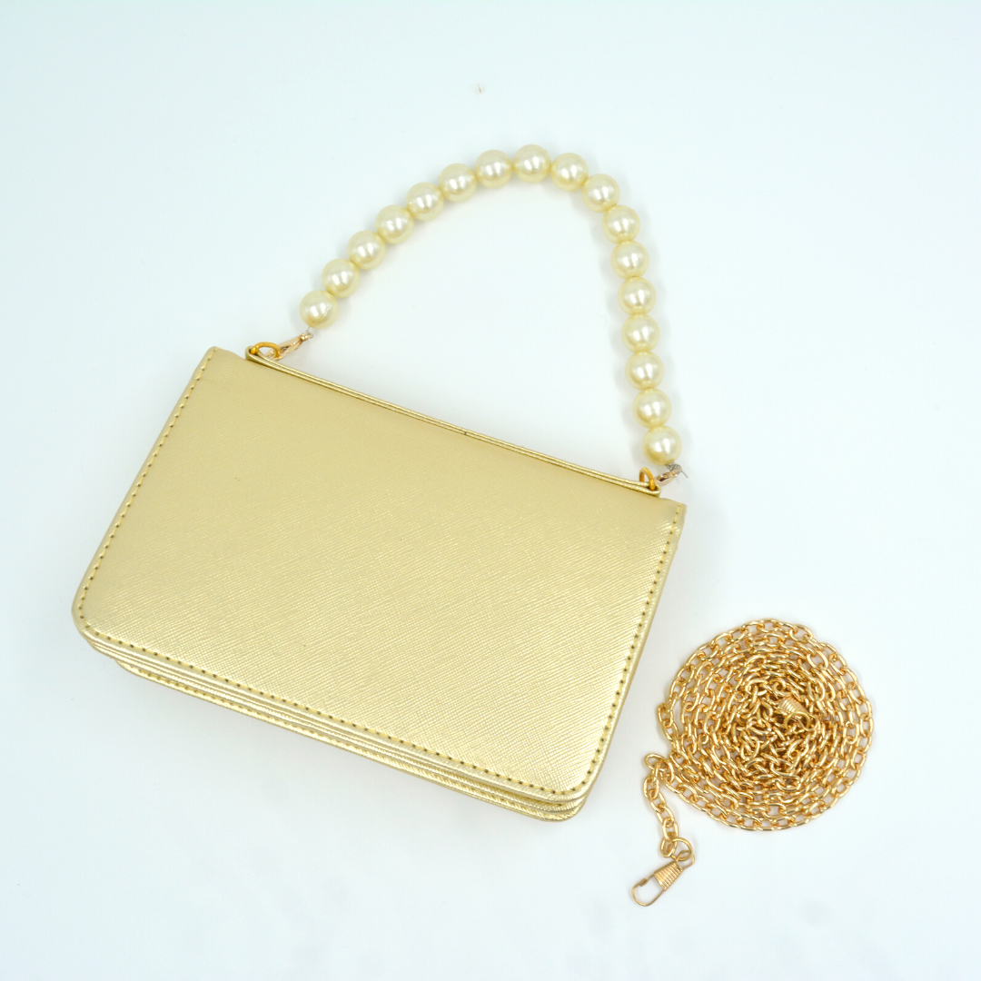 Dark Gold Monogram Bag