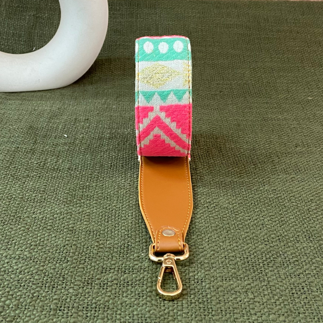 Tan Neon Shoulder Strap
