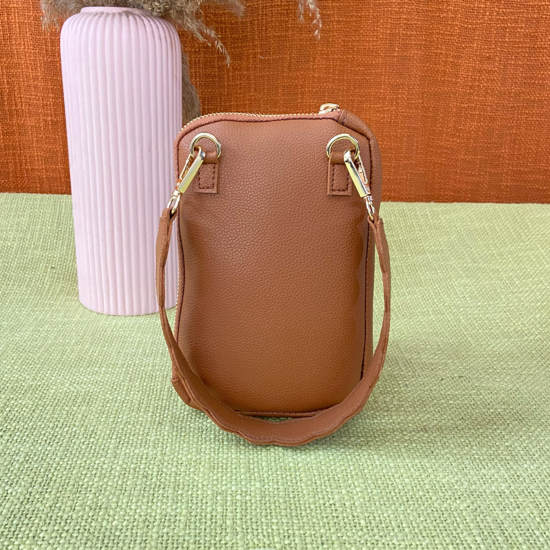 Tan Pouch + Tan Plain Pochette Belt