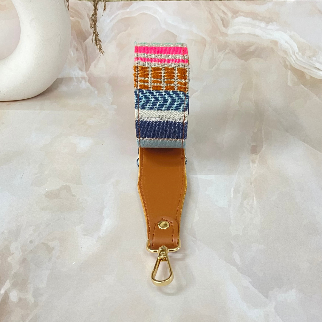 Tan Vibrant Shoulder Strap
