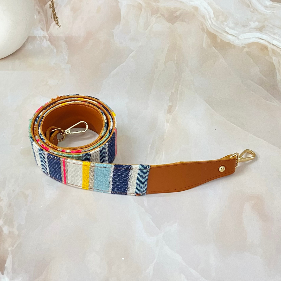 Tan Vibrant Shoulder Strap
