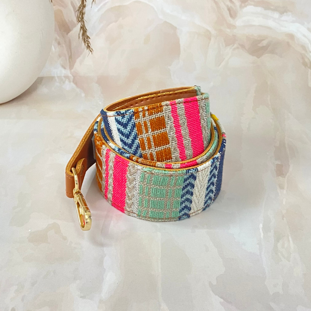 Tan Vibrant Shoulder Strap