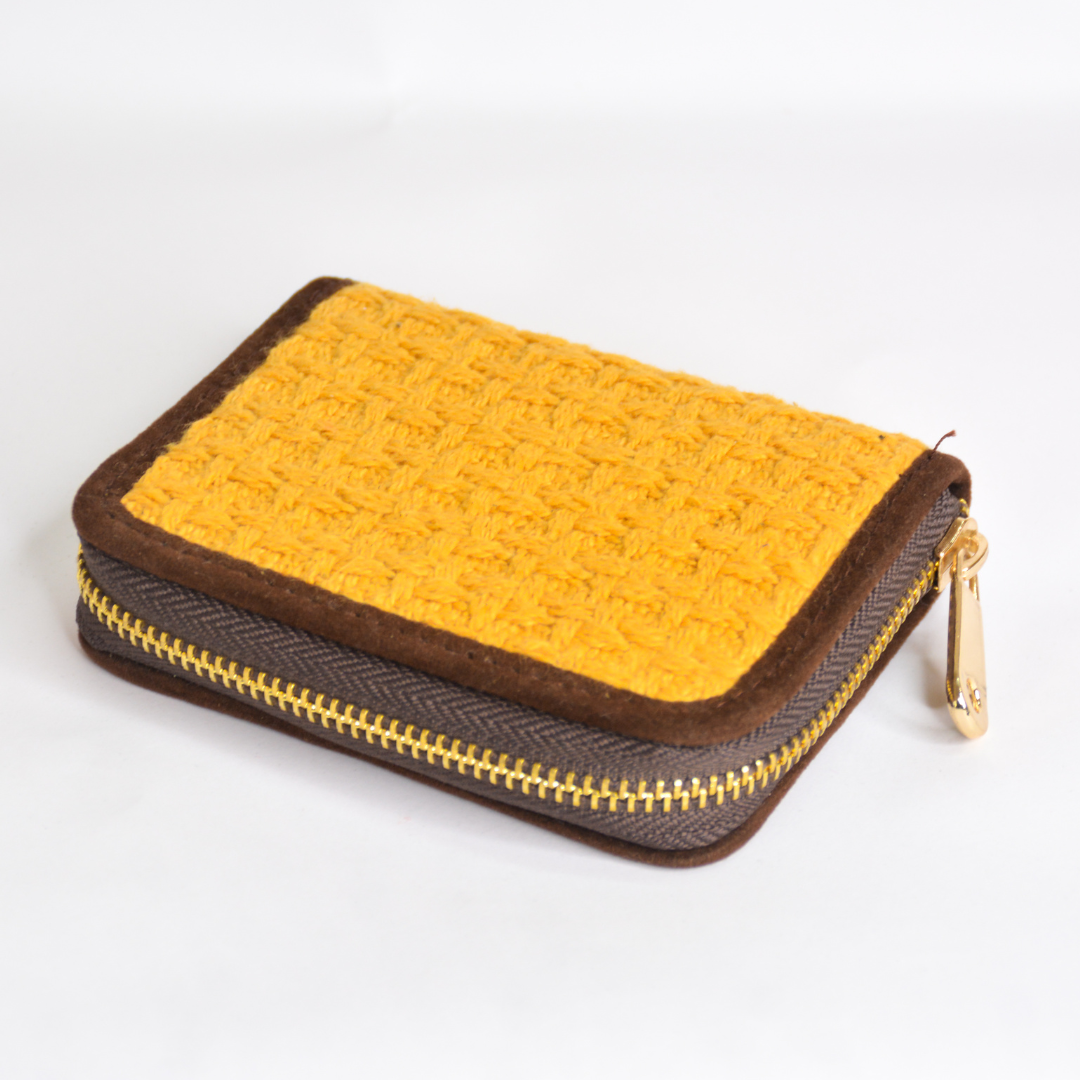 Mustard Yellow Mini Wallet