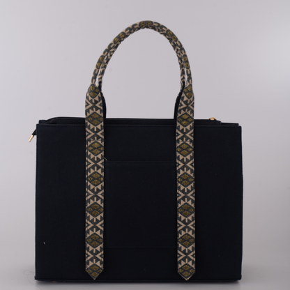 New Emmy Tote Bag 16Inch - In Black Diamond