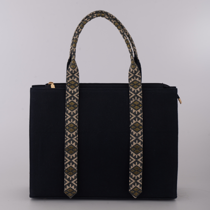 New Emmy Tote Bag 14Inch - In Black Diamond