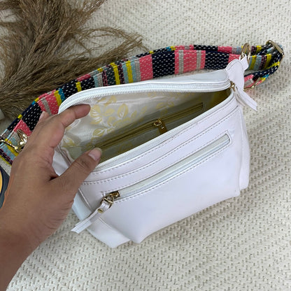 BUM BAG IN WHITE