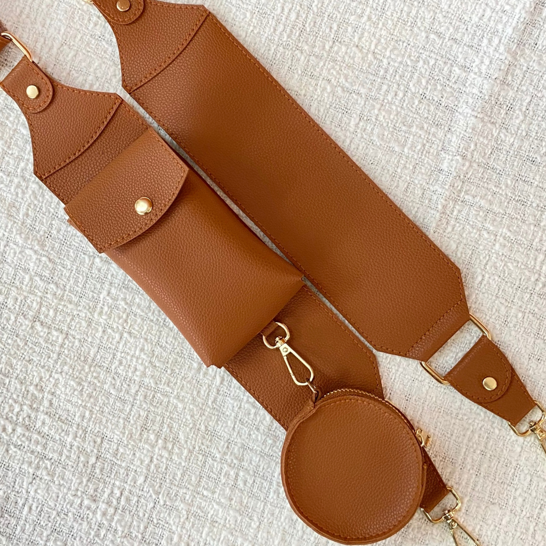 Tan Plain Pochette only Belt