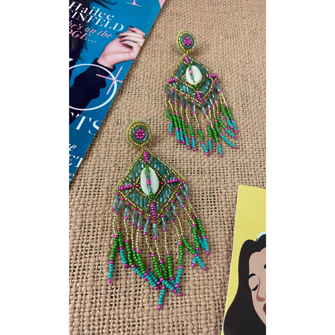 Fusion Fantasia Tasseled Earrings