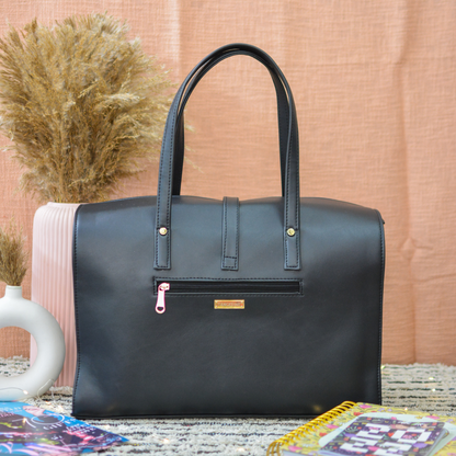 Black Bullet Leera 16inch Bag + Big Wallet Combo