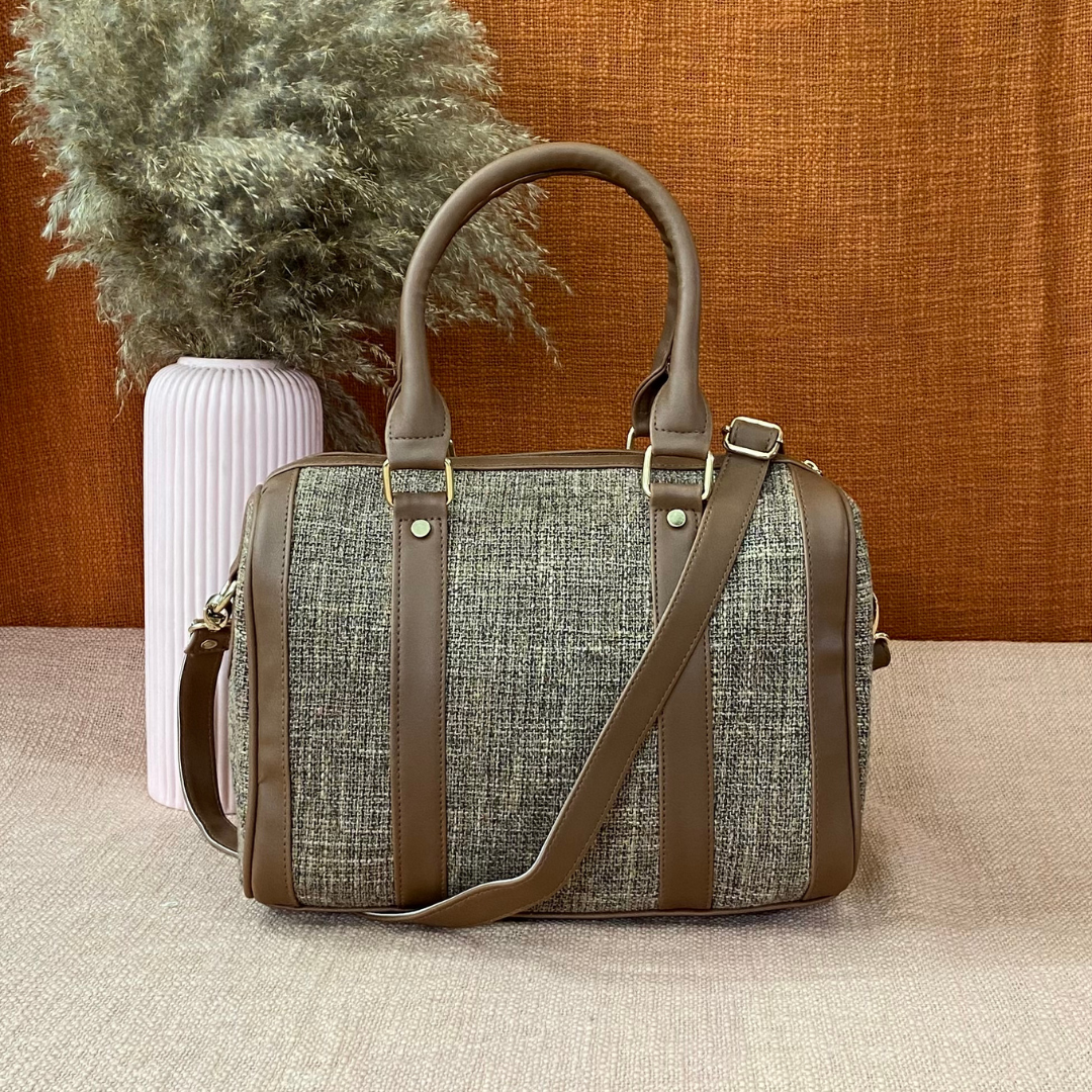 Chestnut Brown Small Duffle Bag