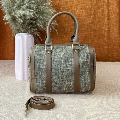Chestnut Brown Small Duffle Bag