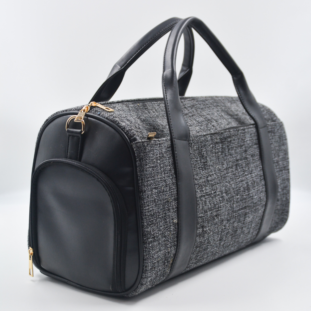 Dark Grey Duffle Bag