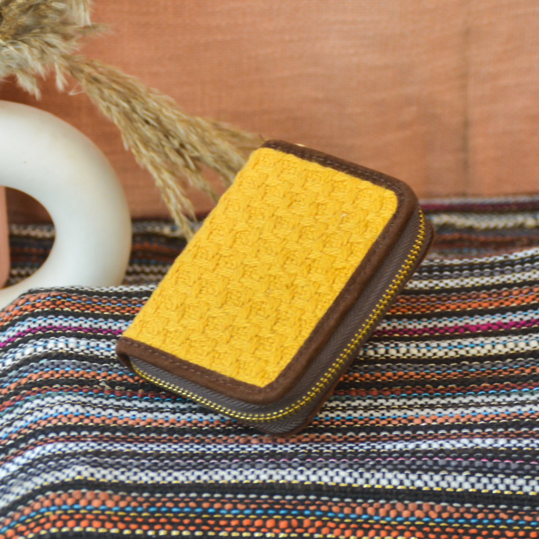 Mustard Yellow Mini Wallet