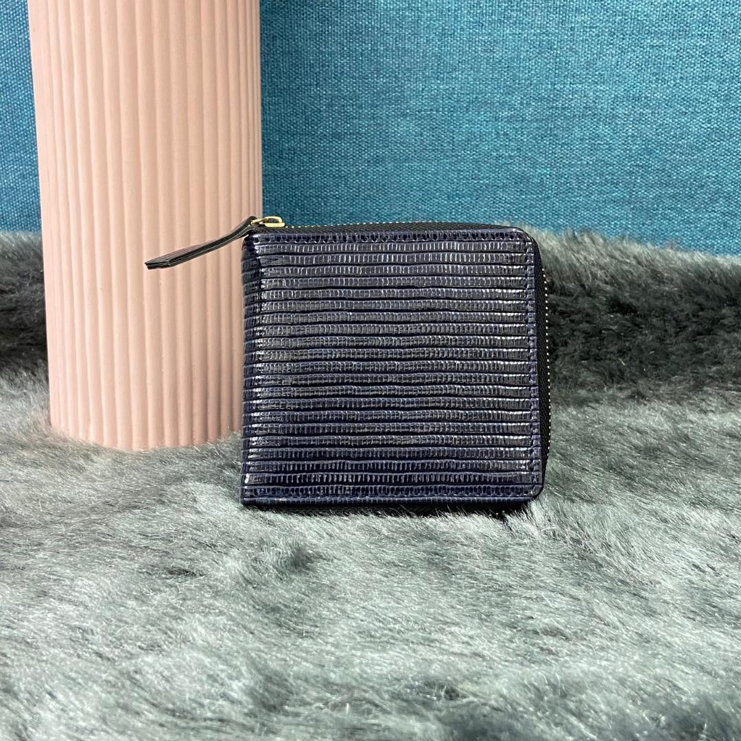 Navy Blue Mini Wallet